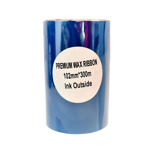 102mm x 300M Premium Wax Thermal Barcode Ribbon