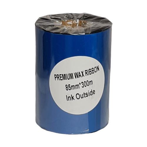80mm x 300M Premium Wax Barcode Ribbon