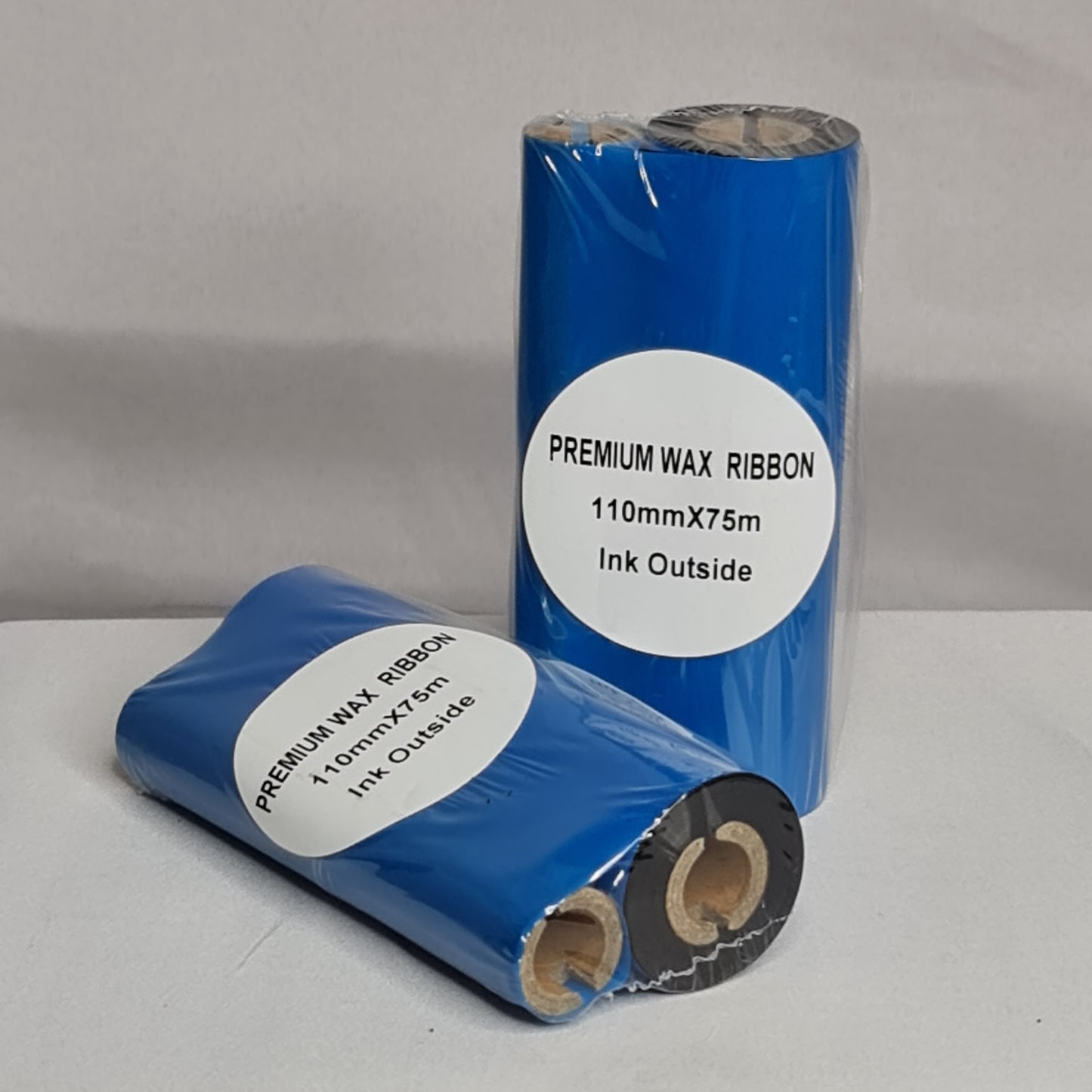 110mm x 75M Premium Wax Thermal Barcode Ribbon