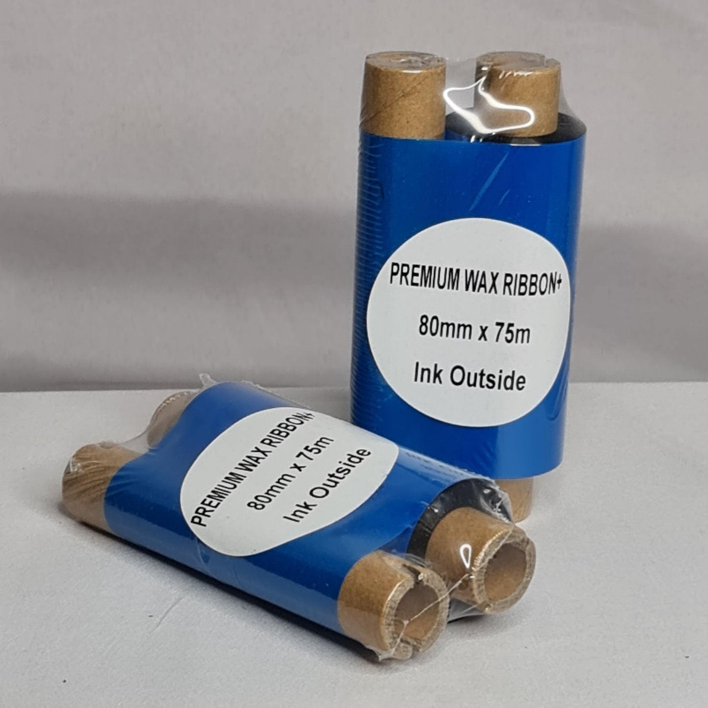 80mm x 75M Premium Wax Thermal Barcode Ribbon