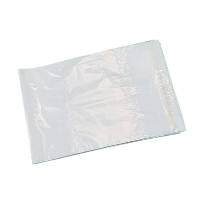 Medium A4 Plain White Plastic Courier Pouch with Pocket 100s