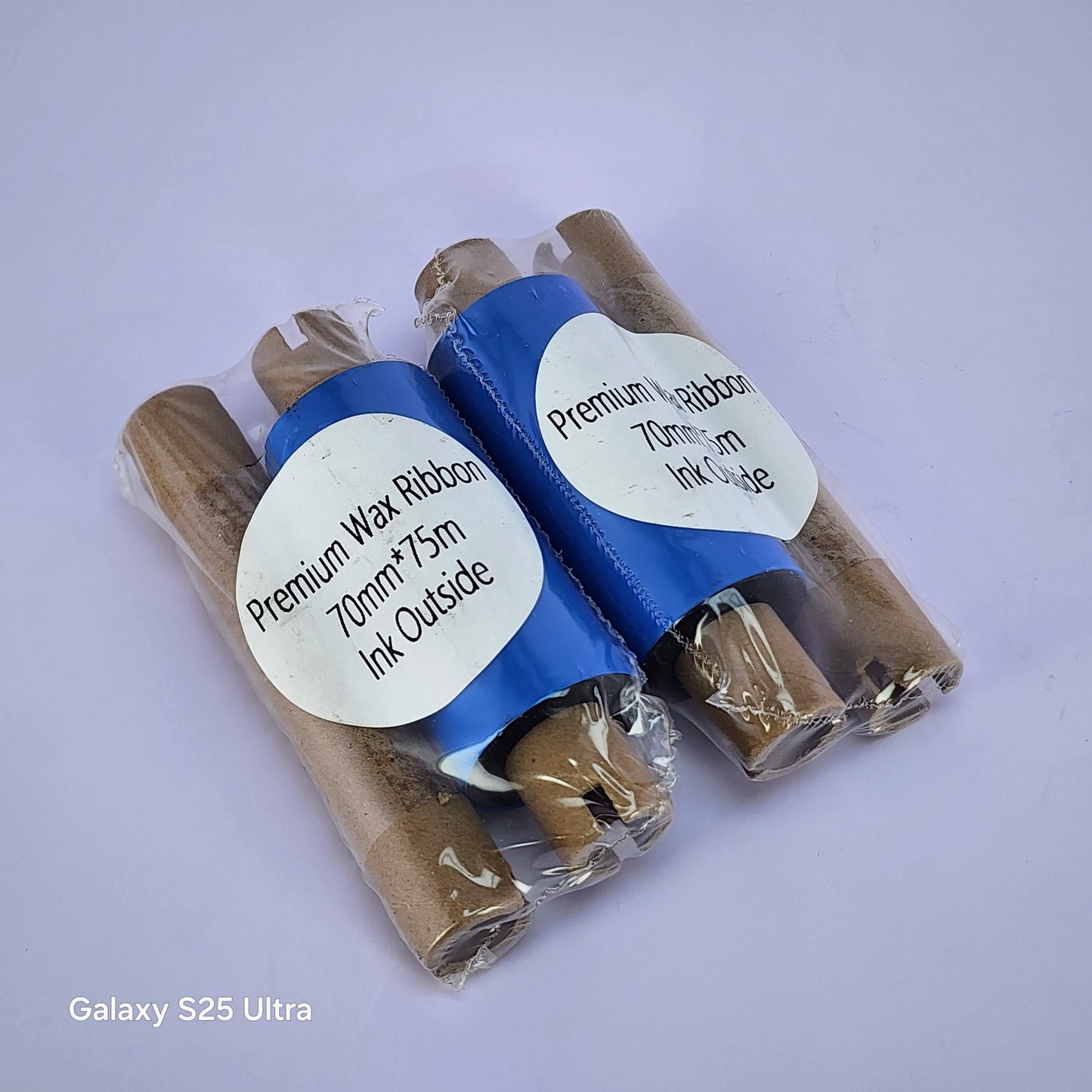 70mm x 75M Premium Wax Thermal Barcode Ribbon