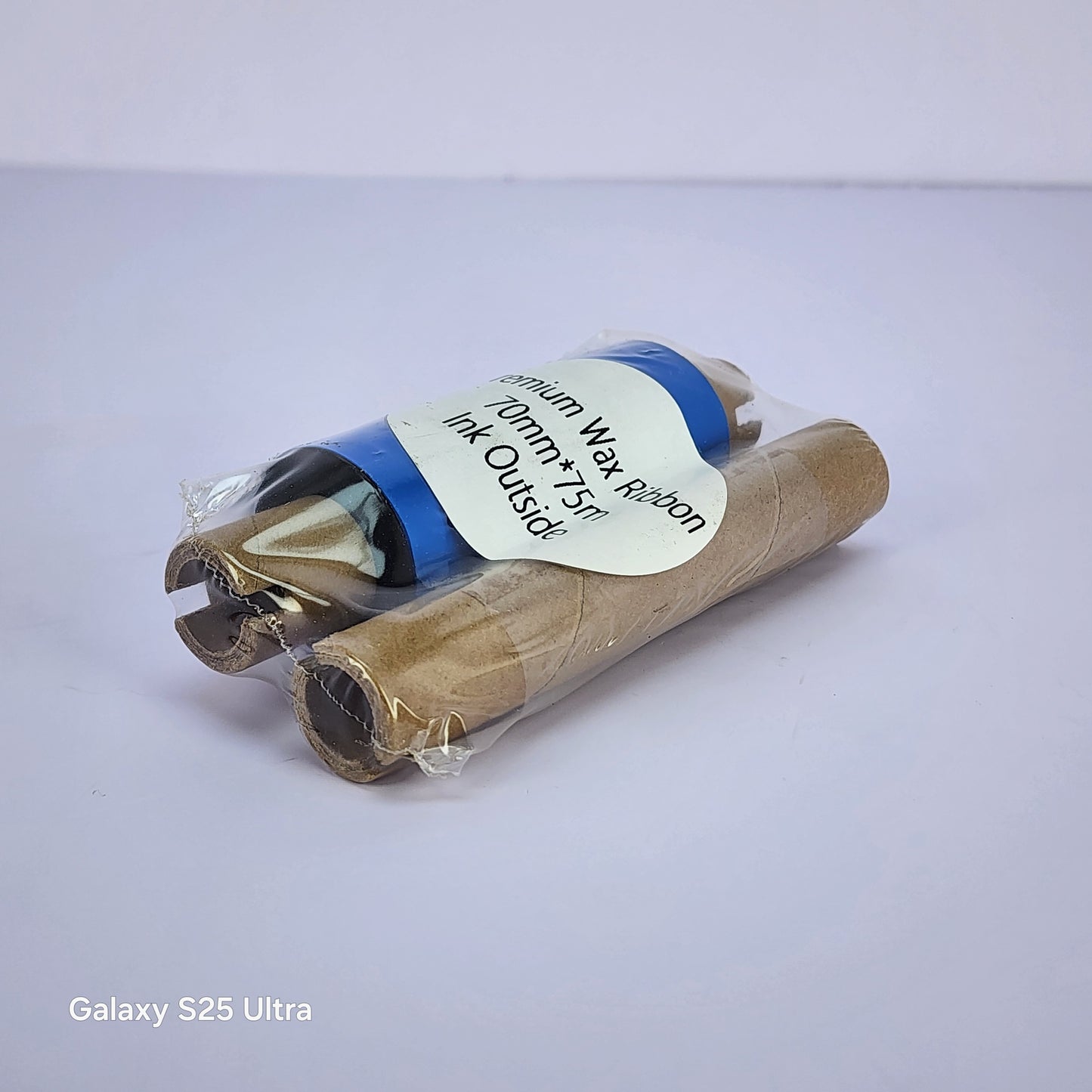 70mm x 75M Premium Wax Thermal Barcode Ribbon