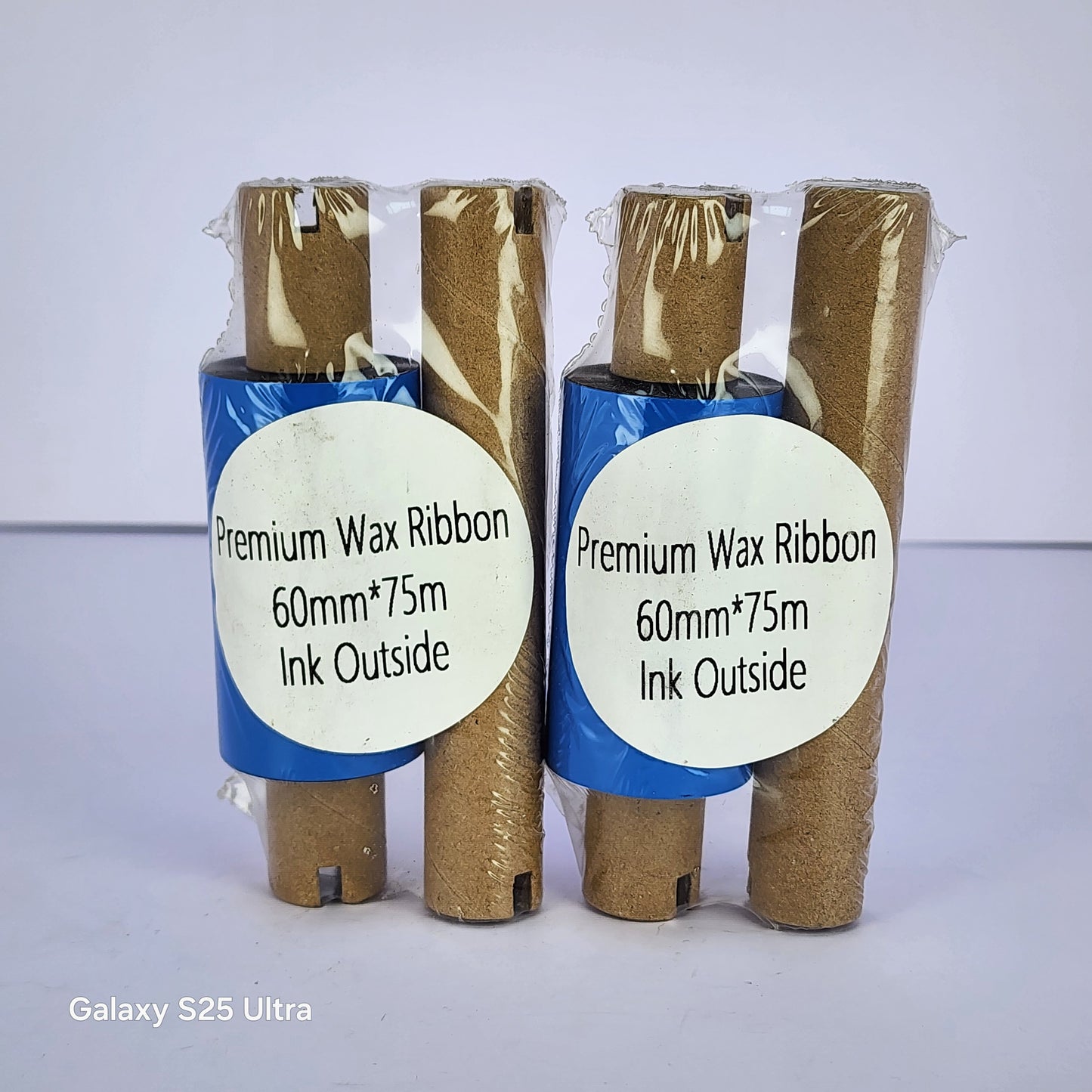 60mm x 75M Premium Wax Thermal Barcode Ribbon