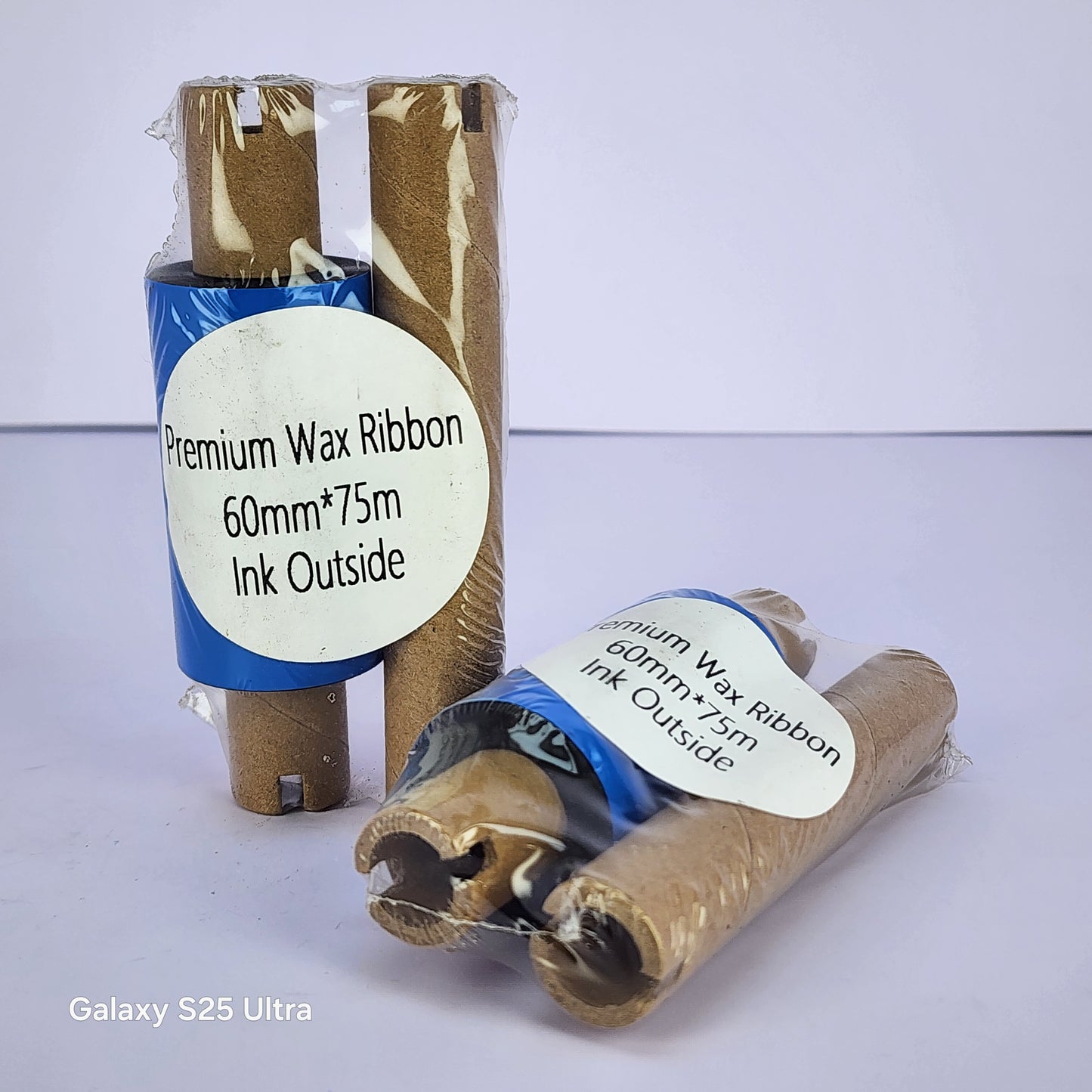 60mm x 75M Premium Wax Thermal Barcode Ribbon