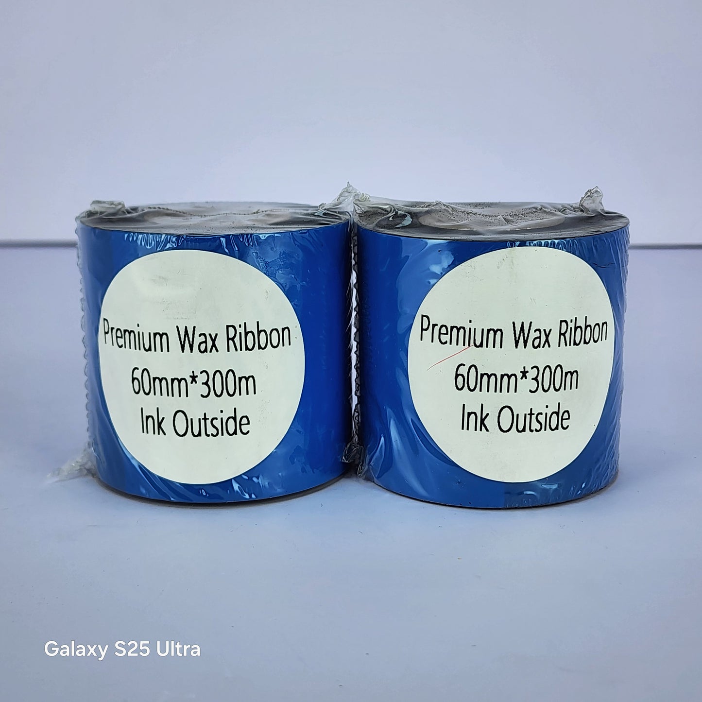 60mm x 300M Premium Wax Thermal Barcode Ribbon