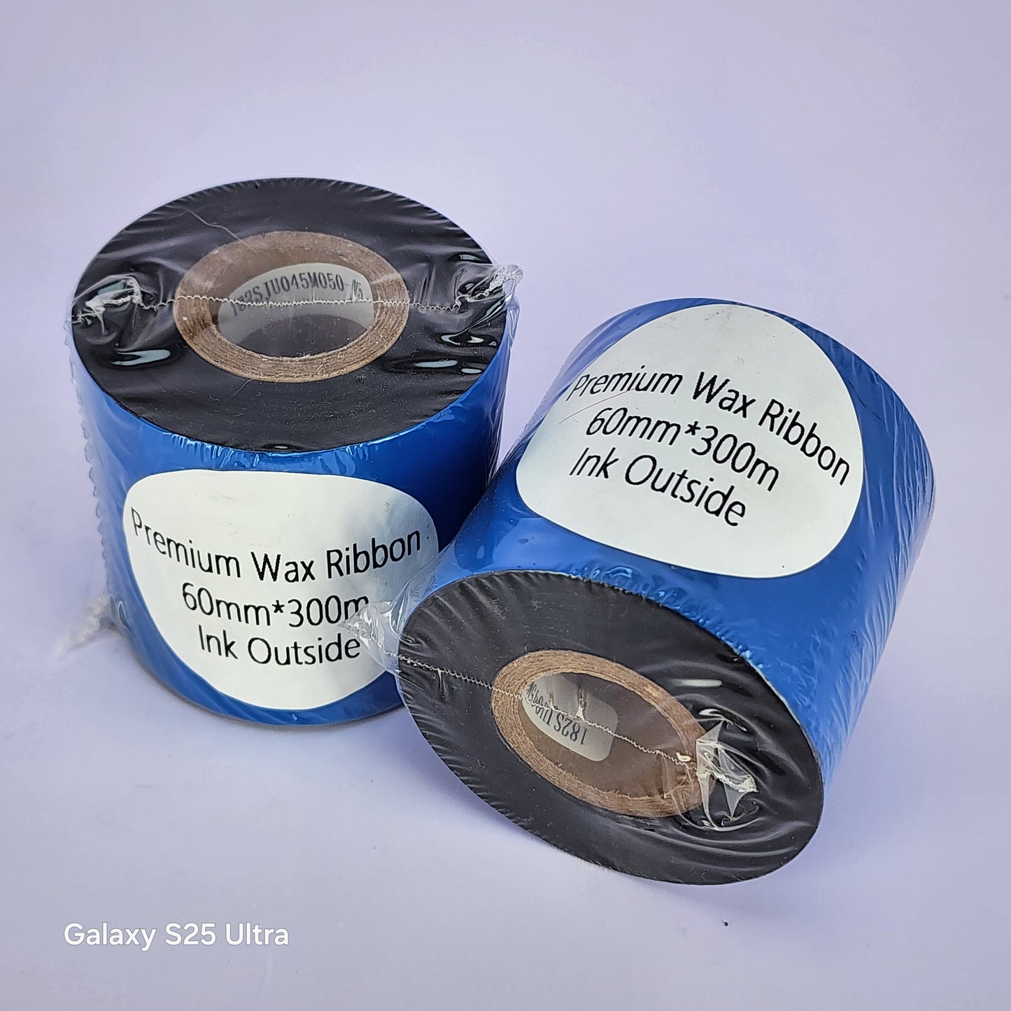 60mm x 300M Premium Wax Thermal Barcode Ribbon
