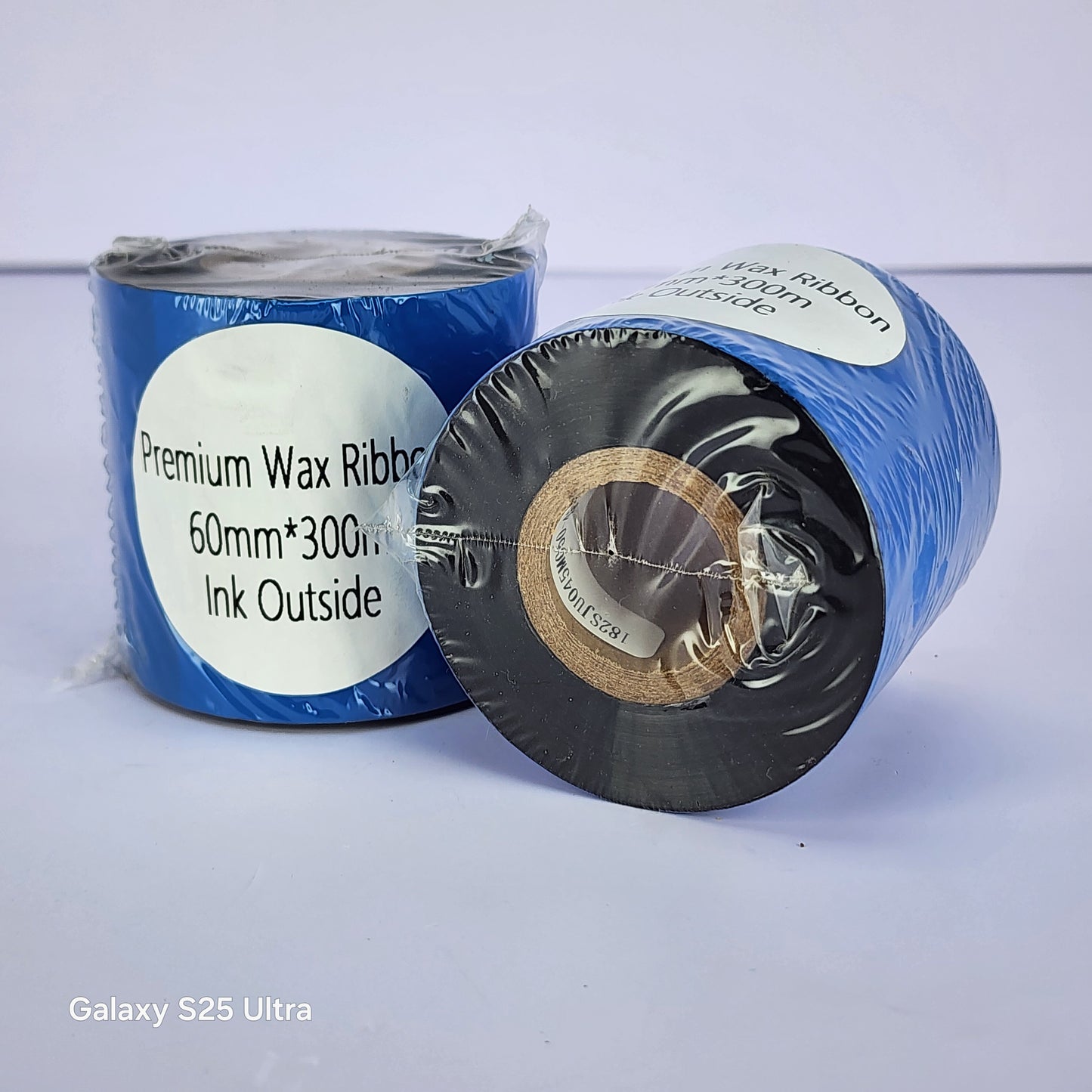 60mm x 300M Premium Wax Thermal Barcode Ribbon