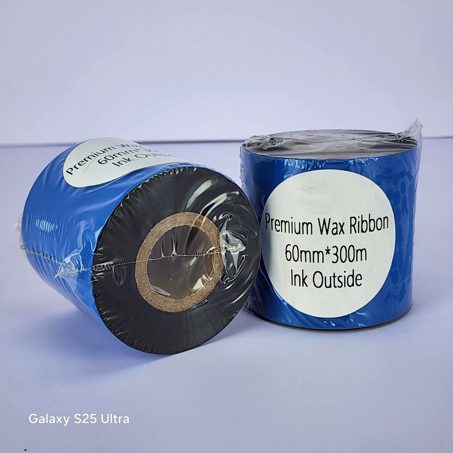 60mm x 300M Premium Wax Thermal Barcode Ribbon