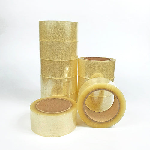 10 Rolls 2" x 100M Clear Packaging Tape
