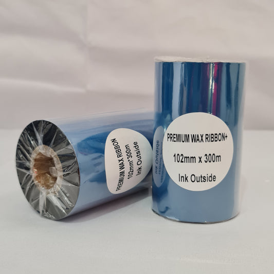 White Thermal-Transfer Smudge Proof Resin Ribbon - 2.36 x 492'  #RR60X150C1-1iZ4WH - LabTAG Laboratory Labels
